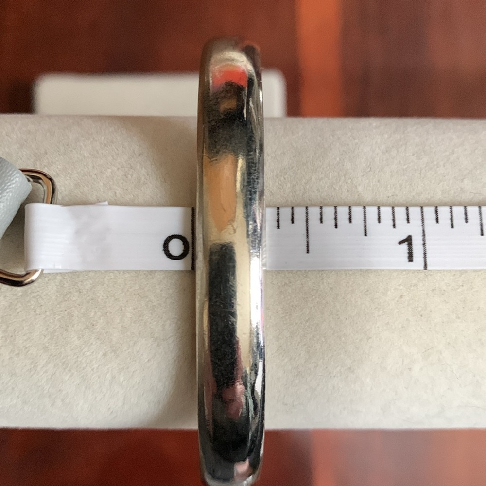 925 Silver Adjustable Cuff - image 4